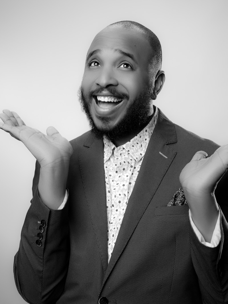 Man Suited Laughing - Photography by Rick Proctor