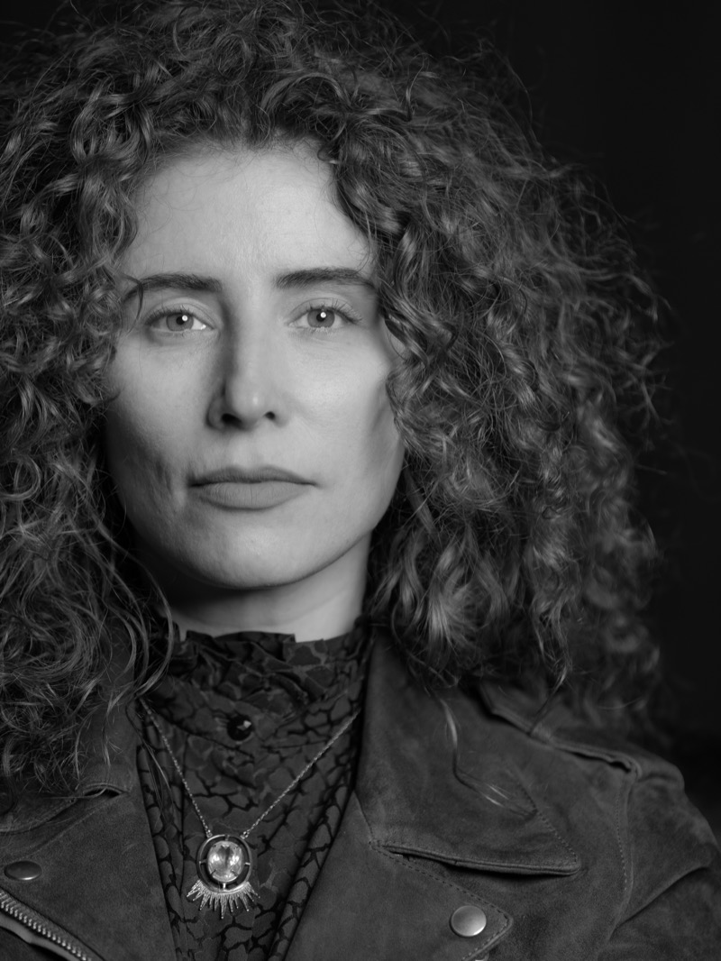 Woman Curly Leather Necklace - Photography by Rick Proctor