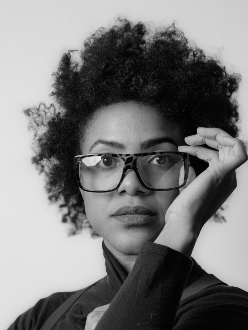Woman Glasses Afro - Photography by Rick Proctor