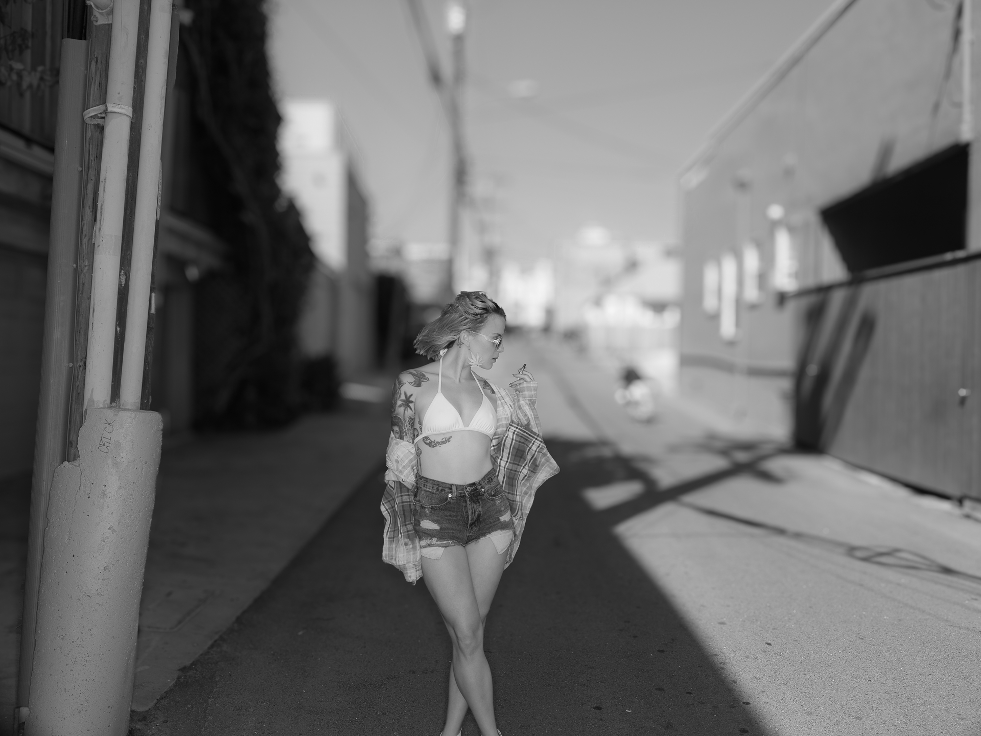 Alleyway Smoke - Photography by Rick Proctor