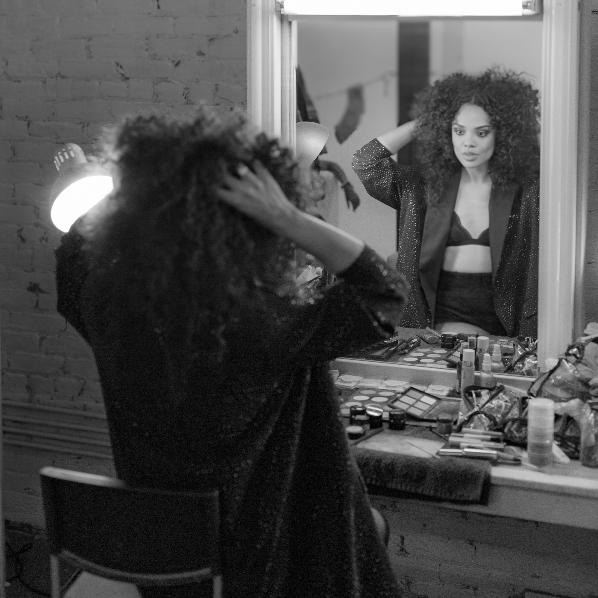 Tessa Thompson Mirror - Photography by Rick Proctor