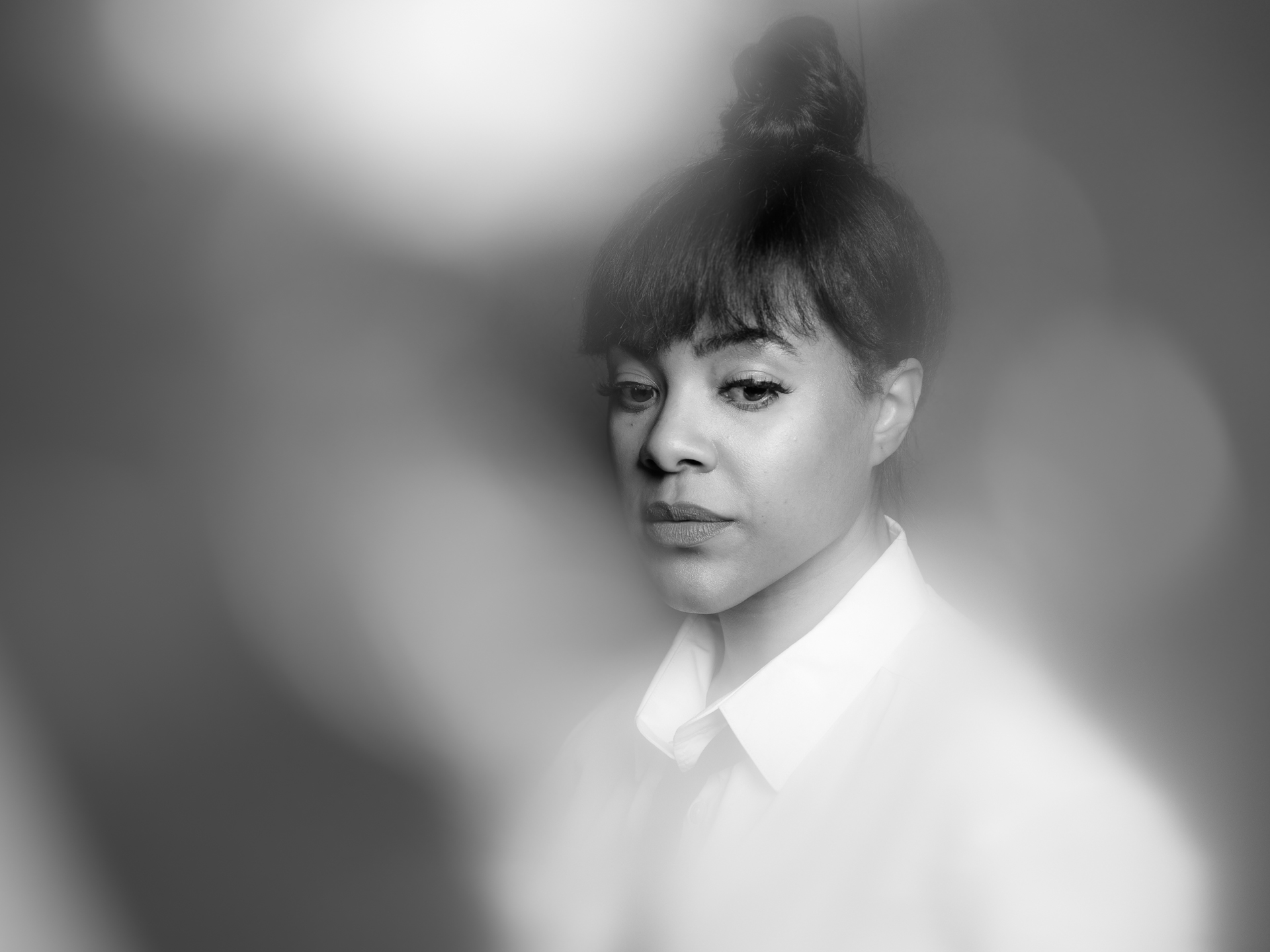 Woman Blonde Curls - Photography by Rick Proctor