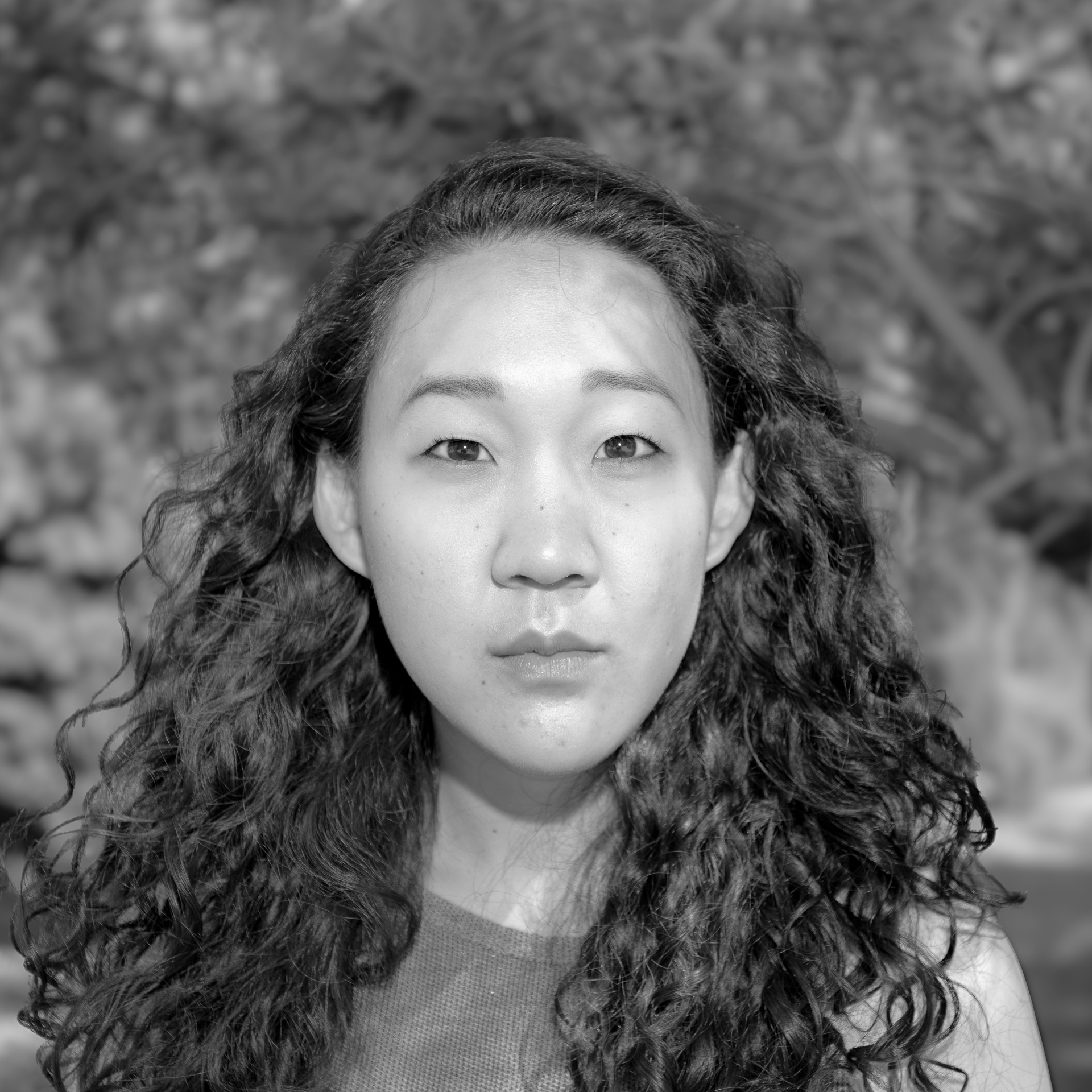 Woman Curly Hair Outdoors - Photography by Rick Proctor